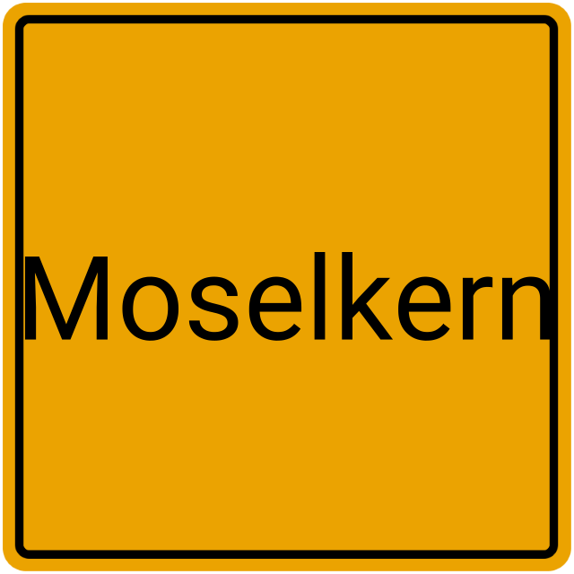 Meldebestätigung Moselkern