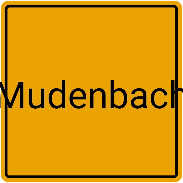 Meldebestätigung Mudenbach