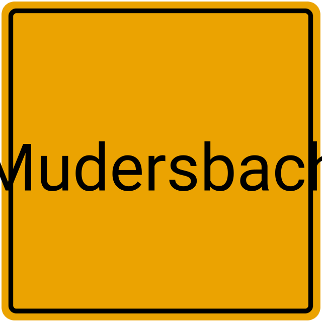 Meldebestätigung Mudersbach