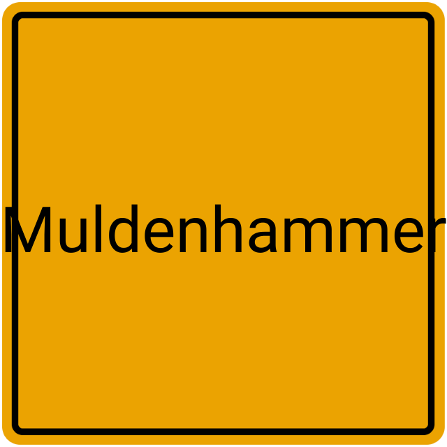 Meldebestätigung Muldenhammer