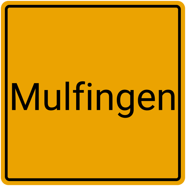 Meldebestätigung Mulfingen