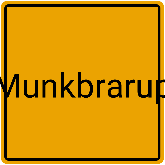 Meldebestätigung Munkbrarup