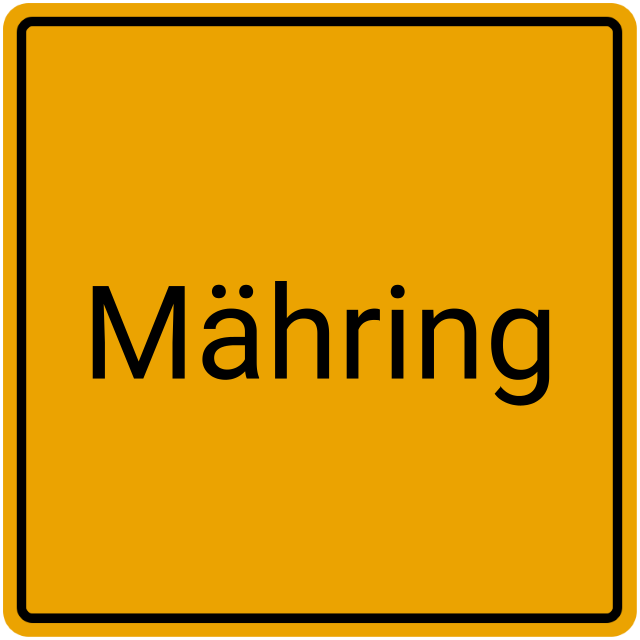 Meldebestätigung Mähring