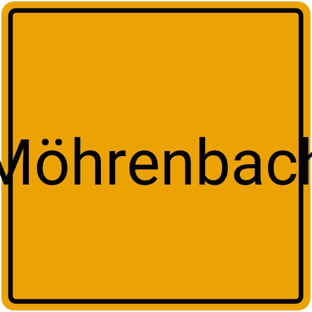 Meldebestätigung Möhrenbach