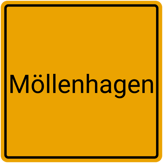 Meldebestätigung Möllenhagen