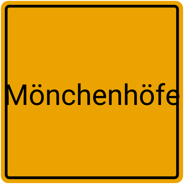 Meldebestätigung Mönchenhöfe