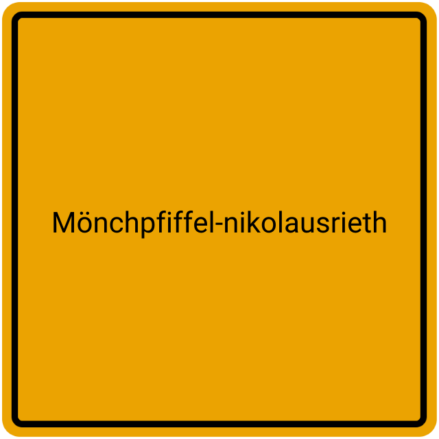 Meldebestätigung Mönchpfiffel-Nikolausrieth