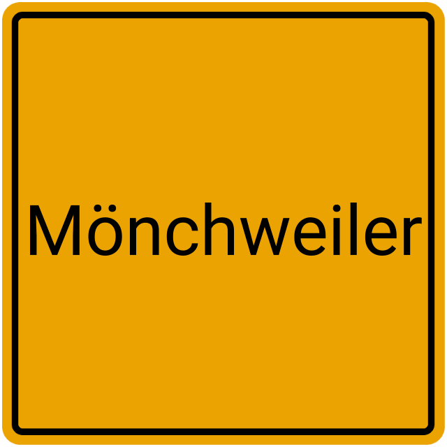 Meldebestätigung Mönchweiler