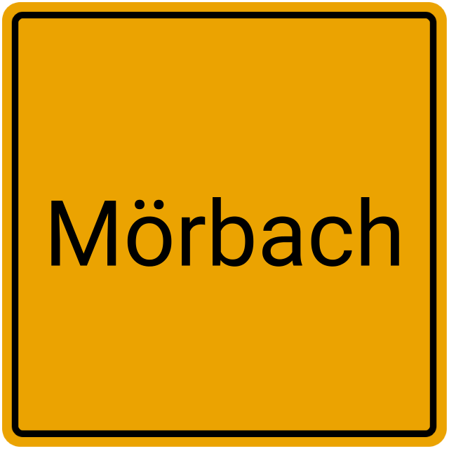 Meldebestätigung Mörbach