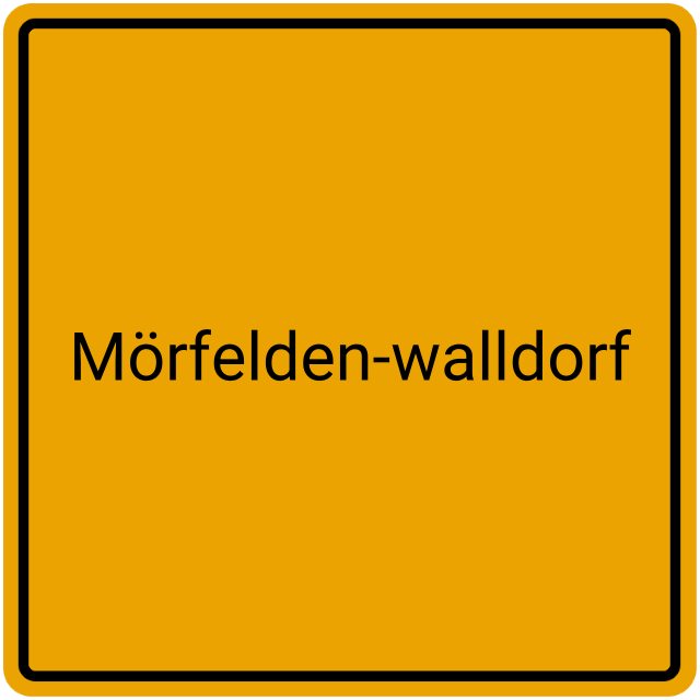 Meldebestätigung Mörfelden-Walldorf