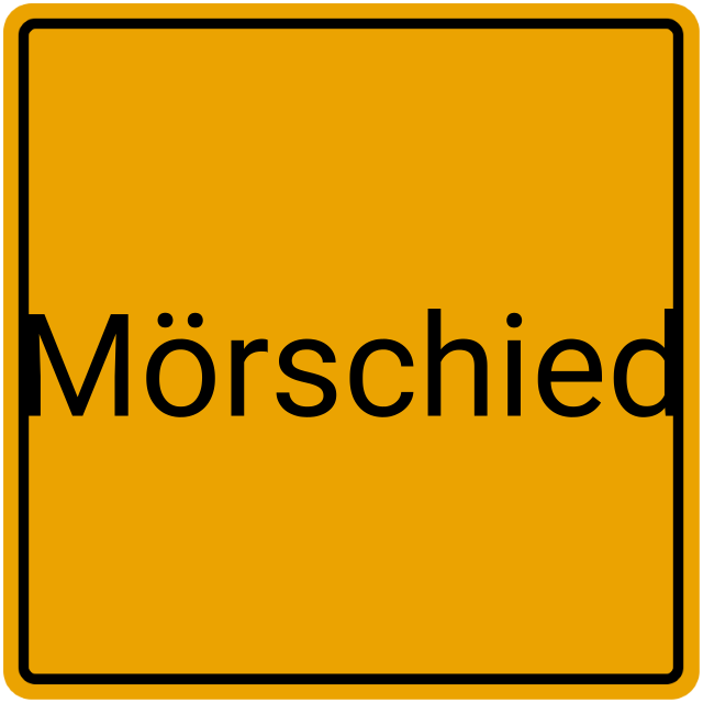 Meldebestätigung Mörschied