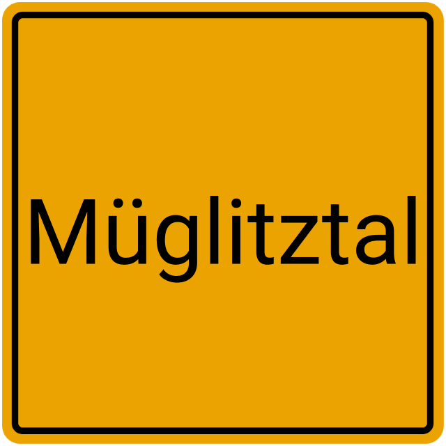 Meldebestätigung Müglitztal