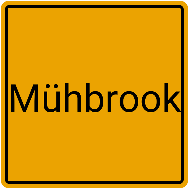 Meldebestätigung Mühbrook