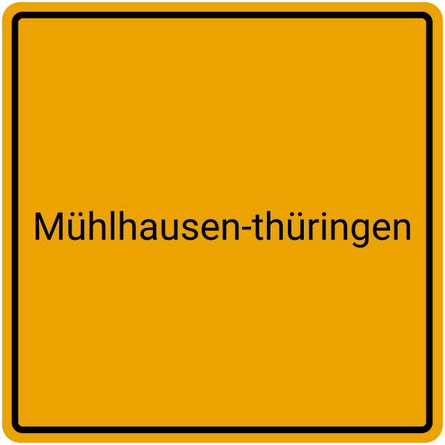 Meldebestätigung Mühlhausen-Thüringen