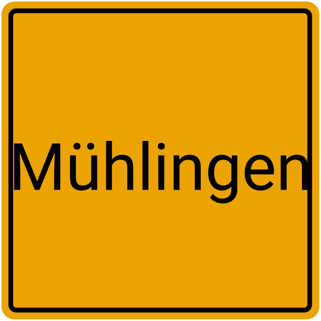 Meldebestätigung Mühlingen