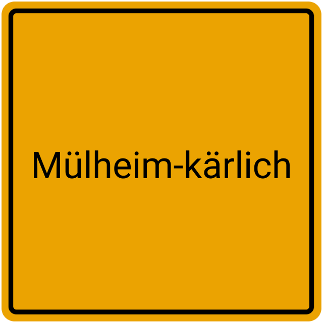 Meldebestätigung Mülheim-Kärlich