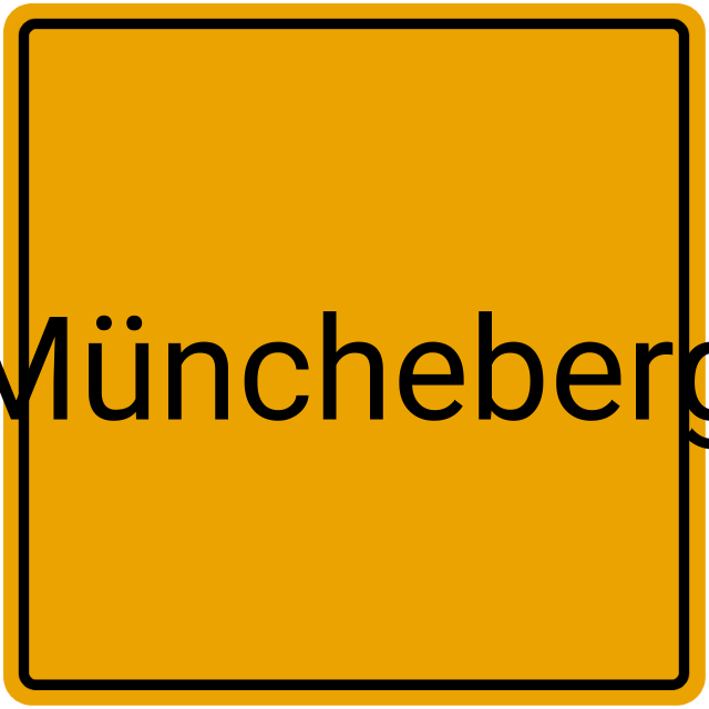 Meldebestätigung Müncheberg