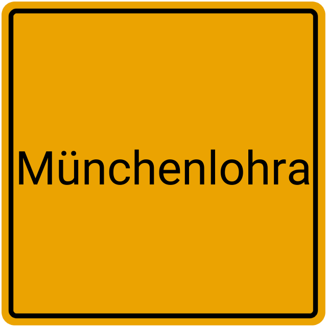 Meldebestätigung Münchenlohra
