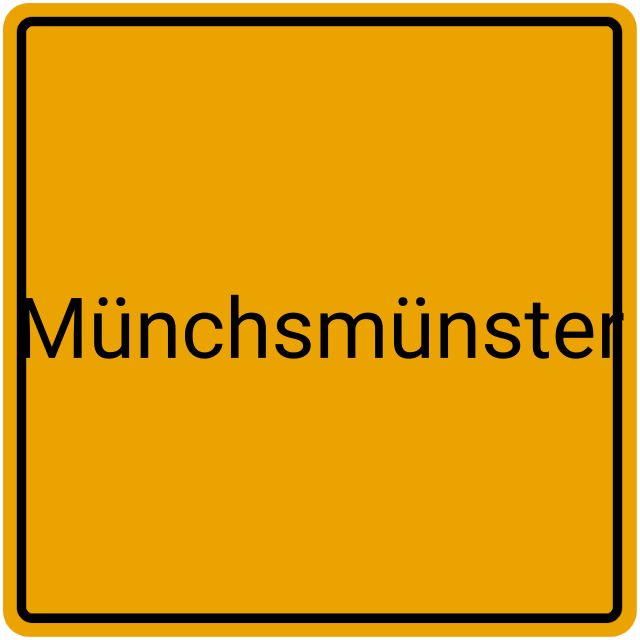 Meldebestätigung Münchsmünster