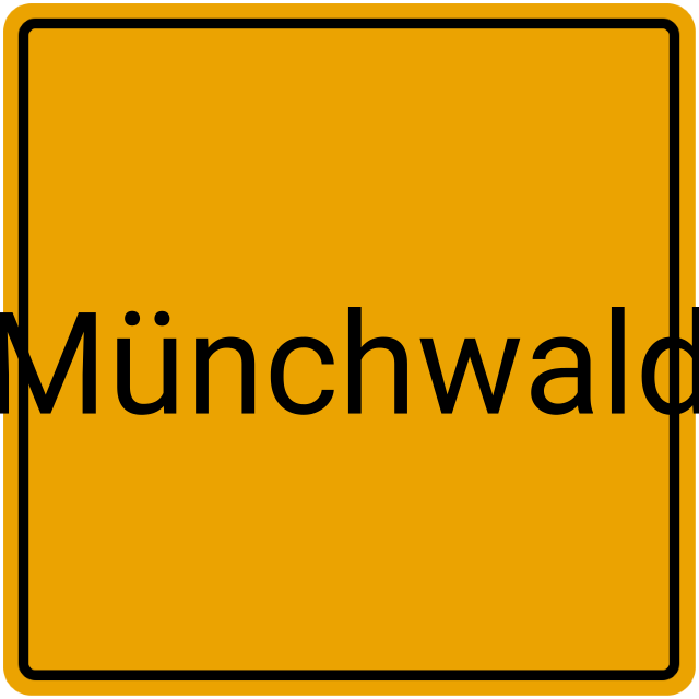 Meldebestätigung Münchwald