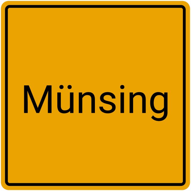 Meldebestätigung Münsing