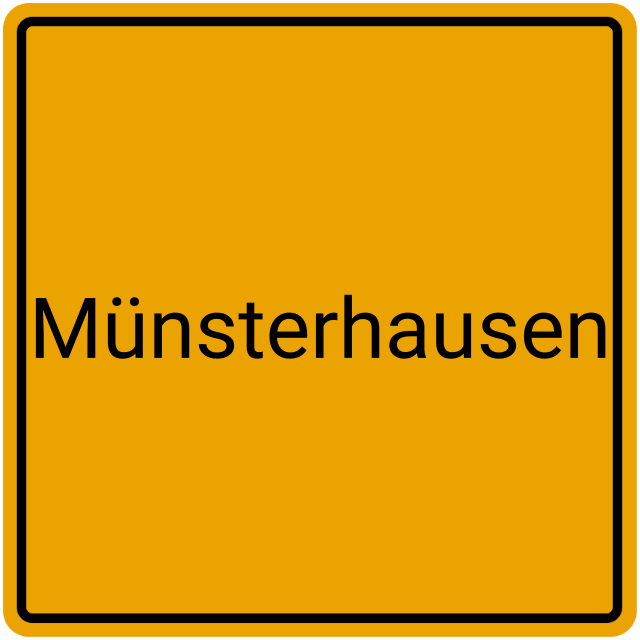Meldebestätigung Münsterhausen
