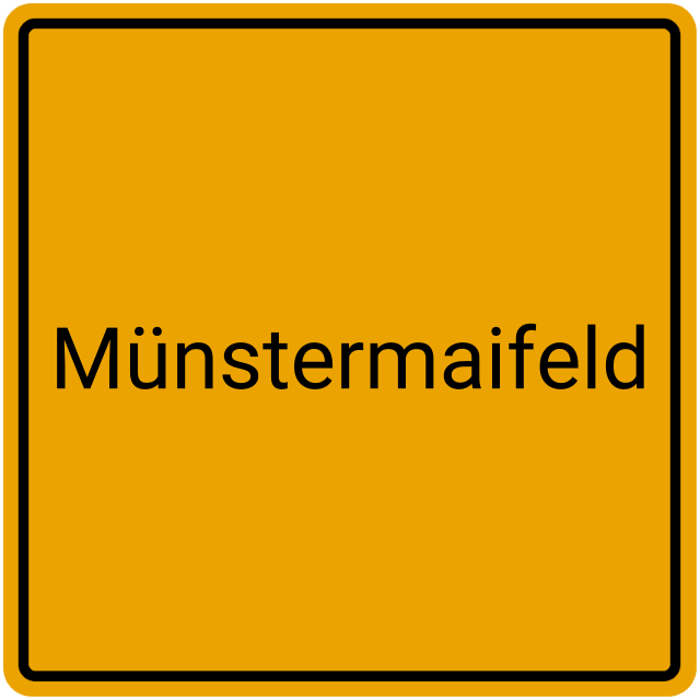 Meldebestätigung Münstermaifeld