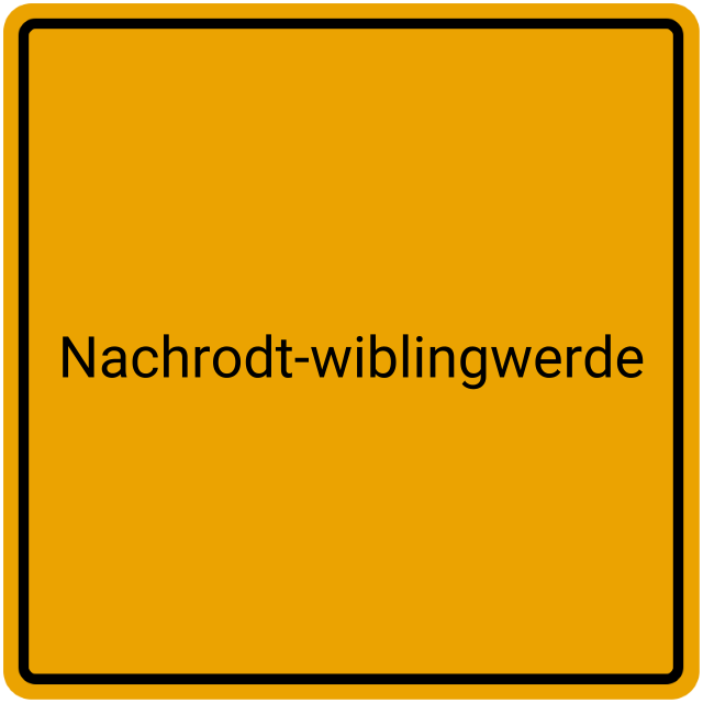 Meldebestätigung Nachrodt-Wiblingwerde