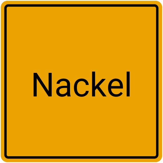 Meldebestätigung Nackel