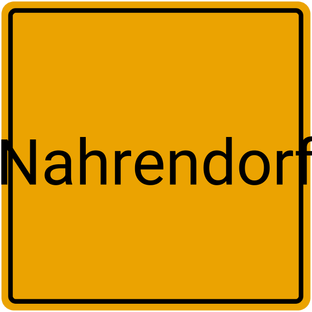 Meldebestätigung Nahrendorf