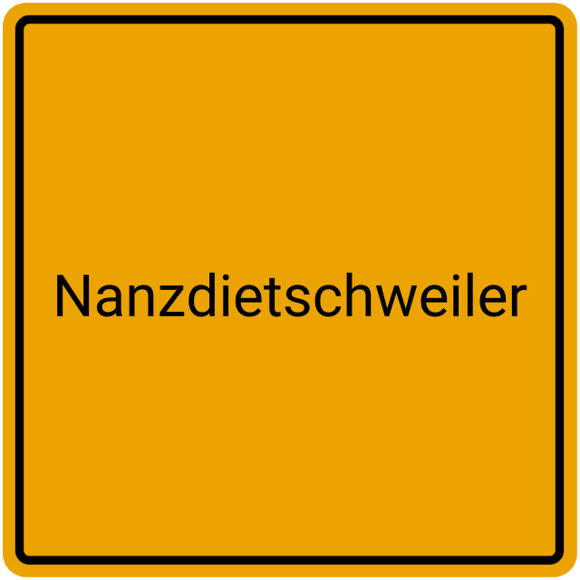 Meldebestätigung Nanzdietschweiler