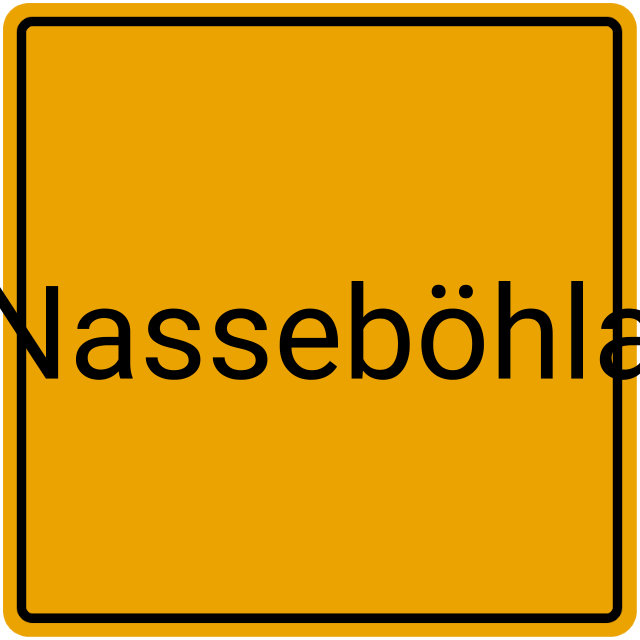 Meldebestätigung Nasseböhla