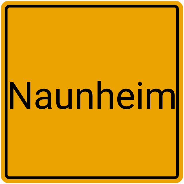 Meldebestätigung Naunheim