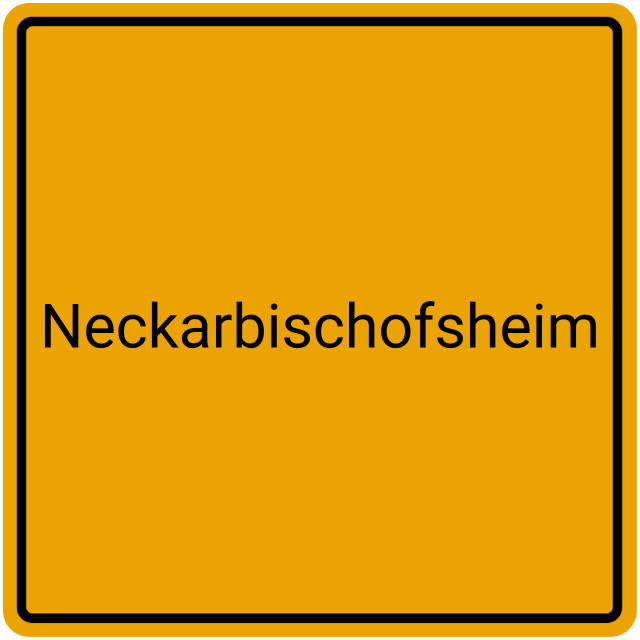 Meldebestätigung Neckarbischofsheim