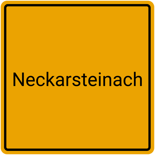Meldebestätigung Neckarsteinach