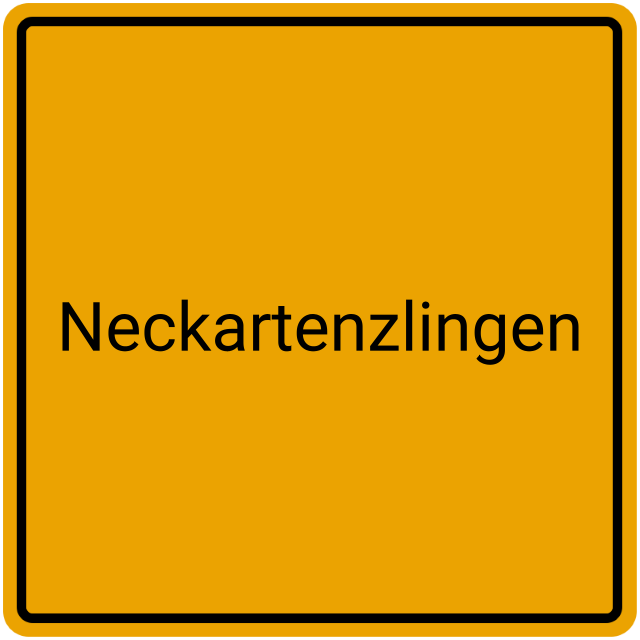 Meldebestätigung Neckartenzlingen