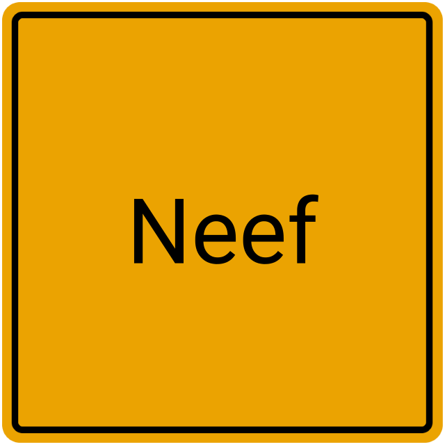 Meldebestätigung Neef