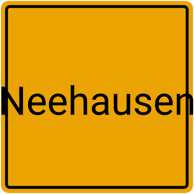 Meldebestätigung Neehausen