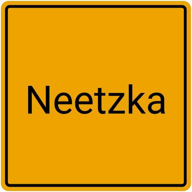 Meldebestätigung Neetzka