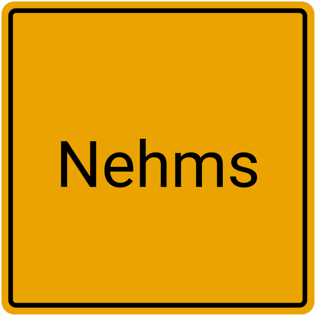 Meldebestätigung Nehms