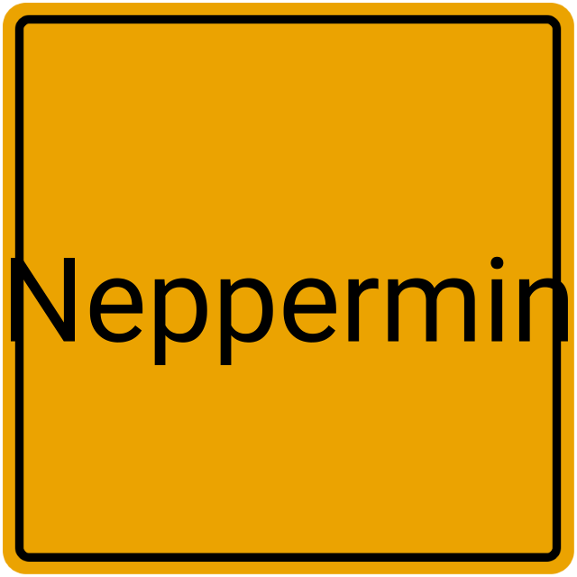 Meldebestätigung Neppermin
