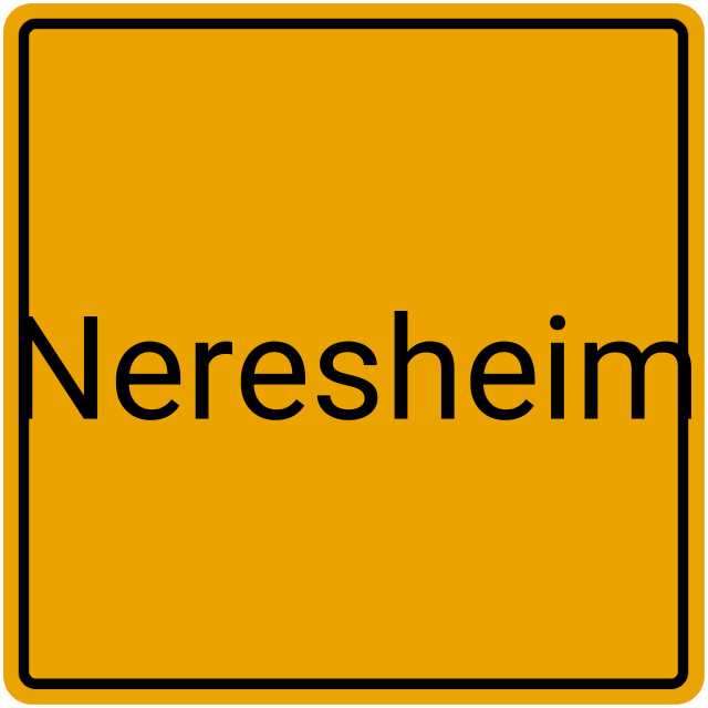 Meldebestätigung Neresheim