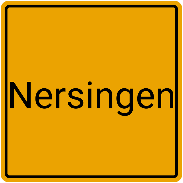 Meldebestätigung Nersingen