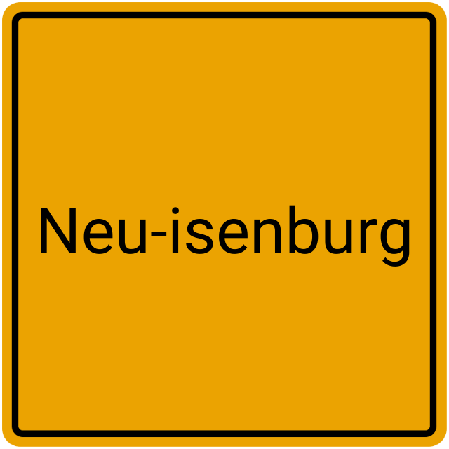 Meldebestätigung Neu-Isenburg