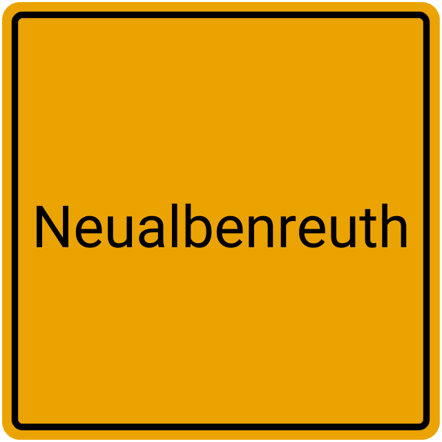 Meldebestätigung Neualbenreuth