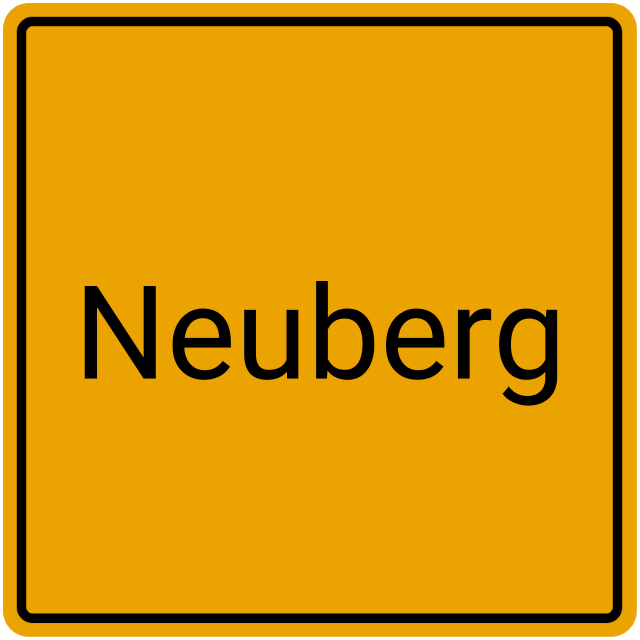 Meldebestätigung Neuberg