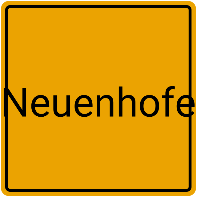 Meldebestätigung Neuenhofe