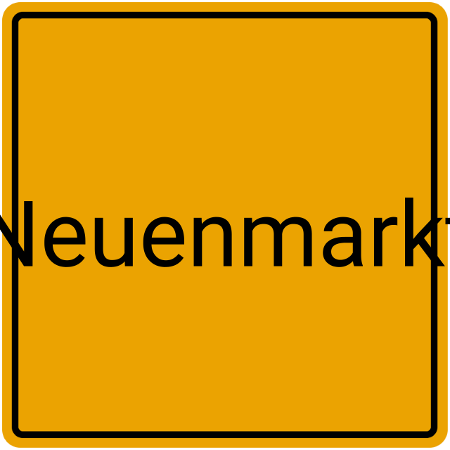 Meldebestätigung Neuenmarkt