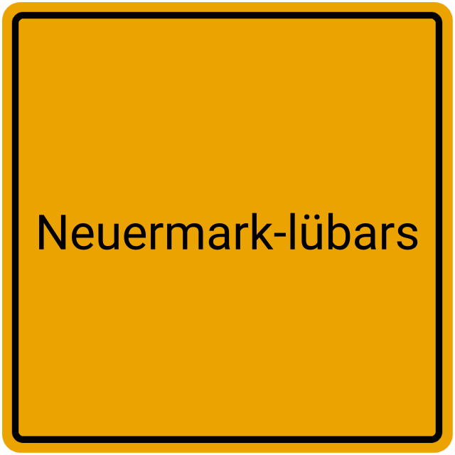 Meldebestätigung Neuermark-Lübars