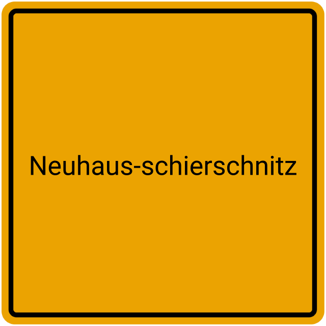 Meldebestätigung Neuhaus-Schierschnitz